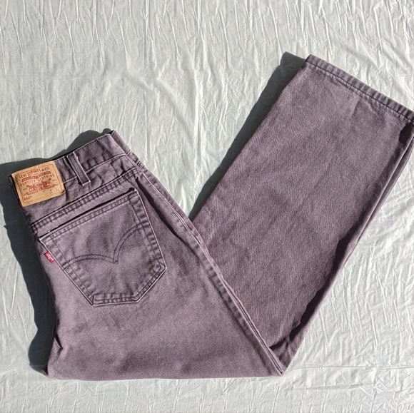 Levi's Other - USA Vintage Levi's 550 Jeans Gray Relaxed Grunge 90s Baggy 33 34 Husky Unisex